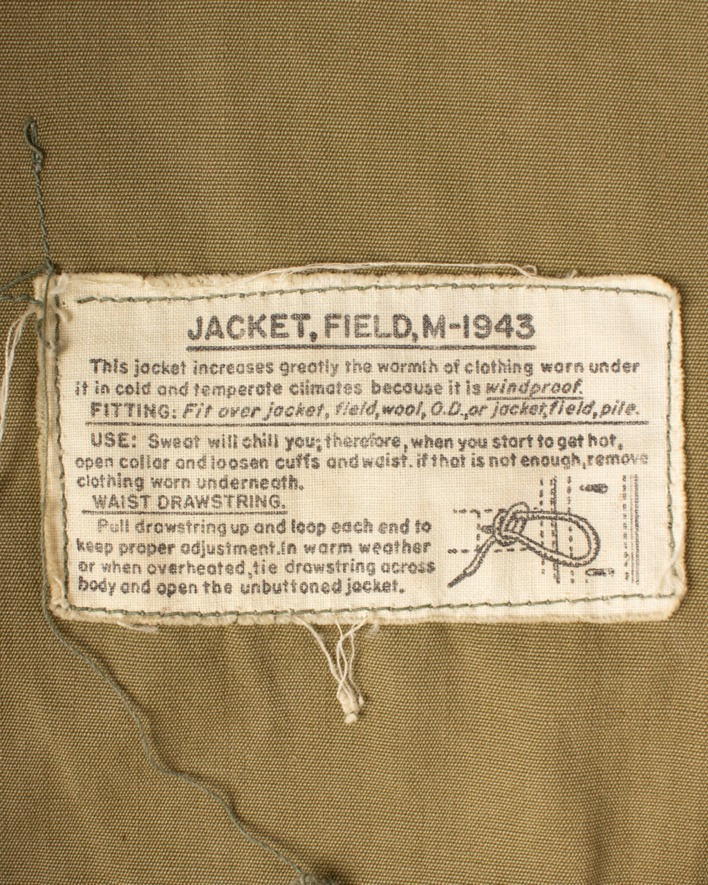 1940s U.S. Army M-43 Field Jacket (M)