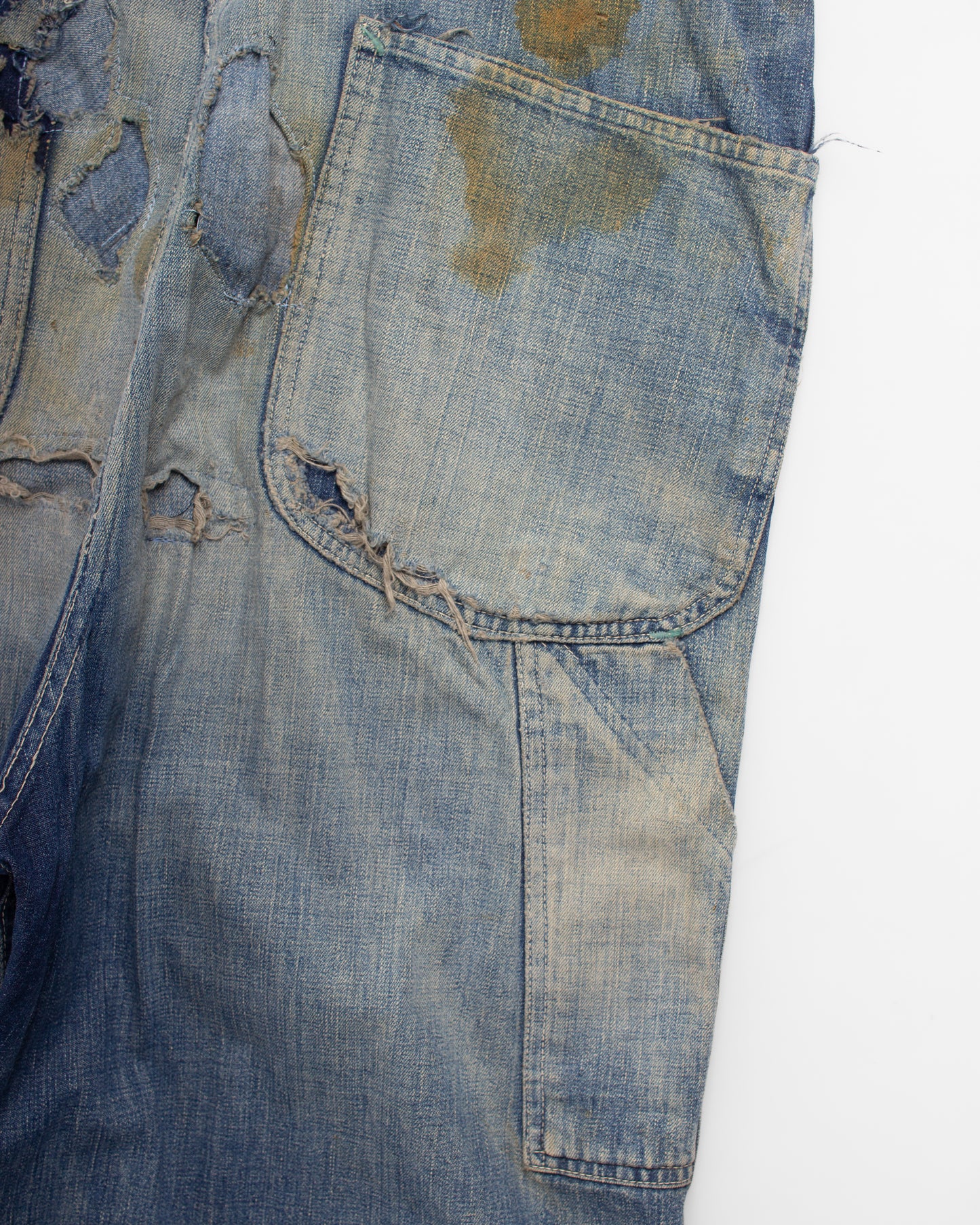 1940s Carhartt denim overalls (M)