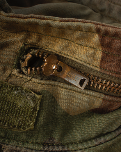 1990s Alpha Industries M-65 Woodland Camo Field Jacket (S)