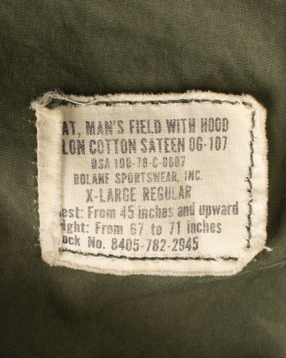 1970s US Army M-65 Field Jacket (XL)