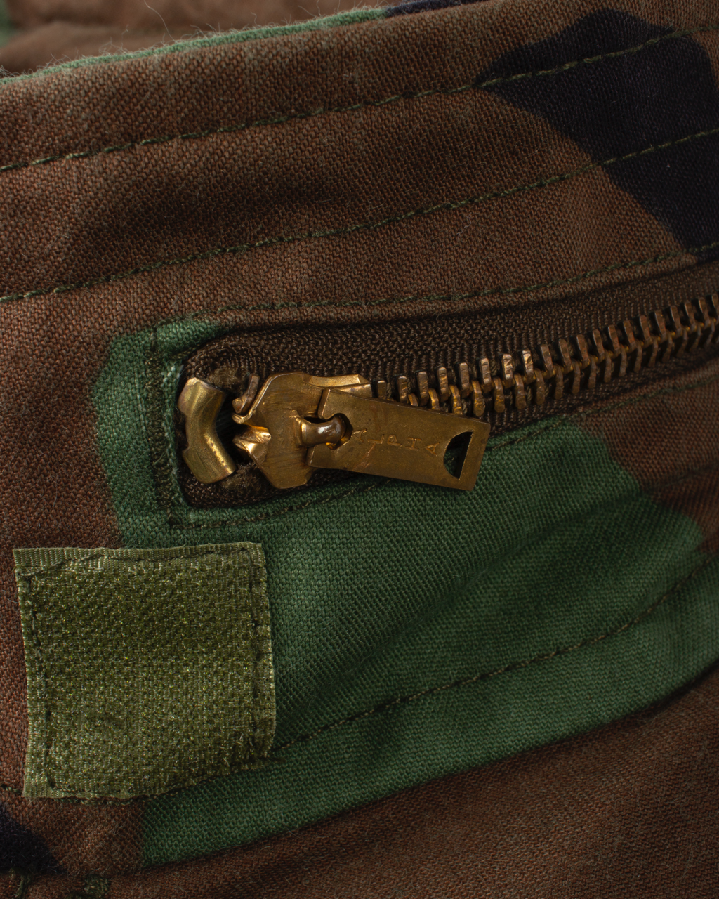 Vintage Alpha Industries M-65 Woodland Camo Field Jacket – Made in USA