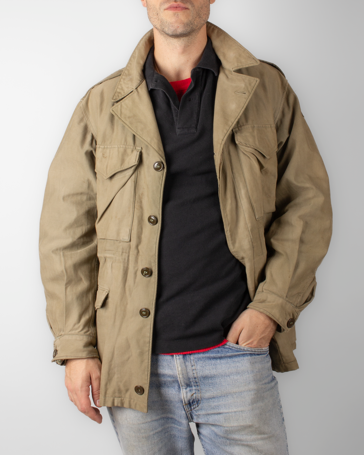 1940s U.S. Army M-43 Field Jacket (M)