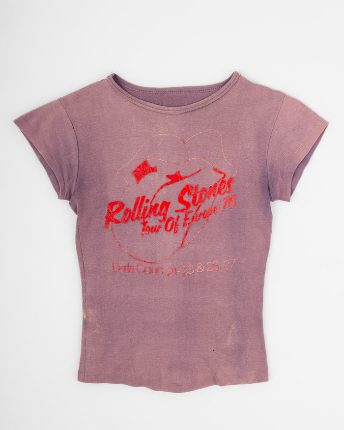 1970s Rolling Stones Europe tour tee (S)