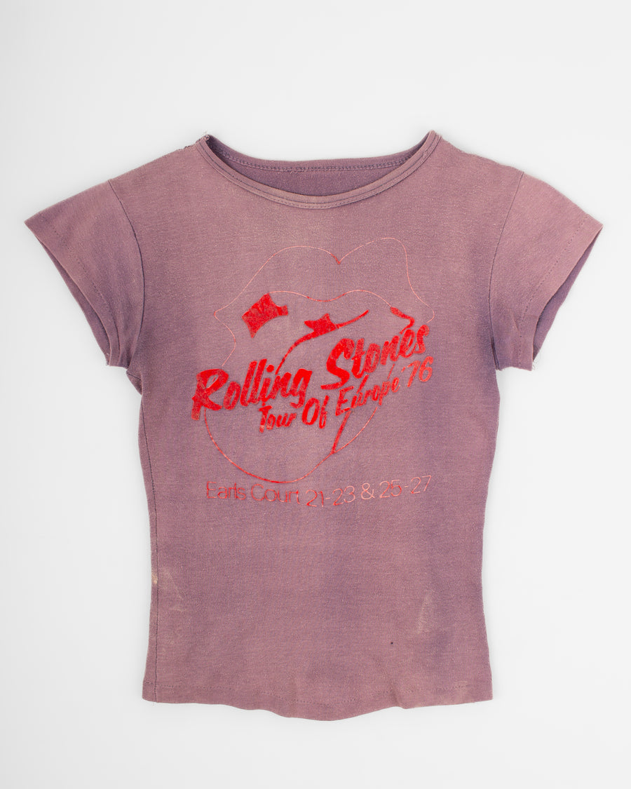 1970s Rolling Stones Europe tour tee (S)