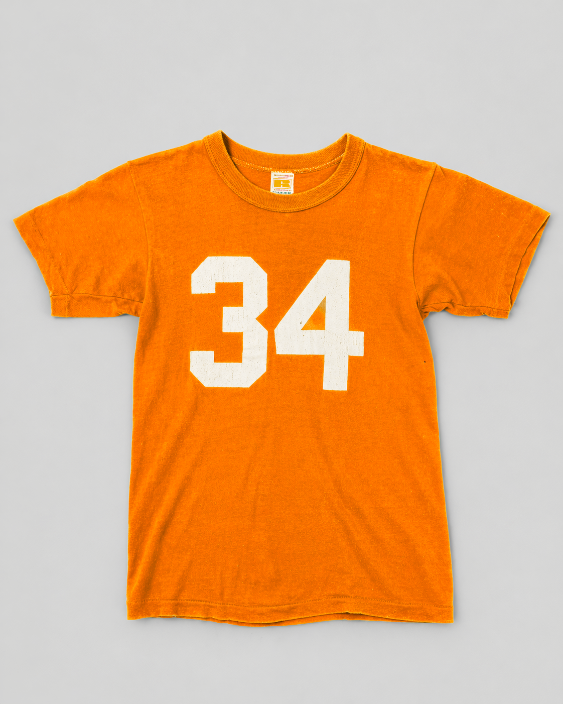 1970s Russell college kids tee (orange)