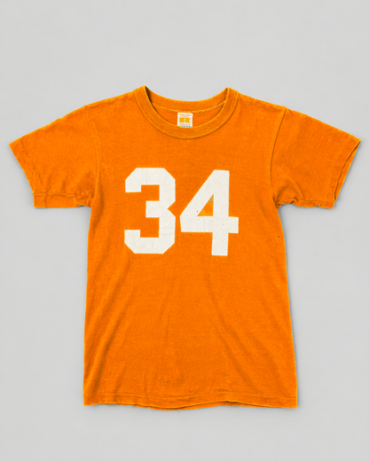1970s Russell college kids tee (orange)