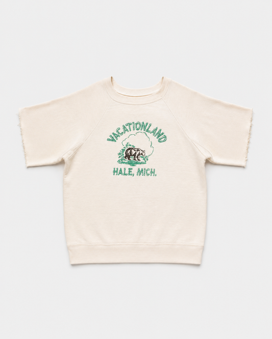 1950s Sweatshirt, Freedom Sleeve Sweatshirt, Raglan Sweatshirt, Vintage Souvenir Sweatshirt, Hale Michigan, Vacationland Sweatshirt, National Park Style, 1950s Sportswear, Vintage Athletic Wear, True Vintage Sweatshirt, Made in USA Vintage. BSA scout, single V, double V afterhoodie, afterhood, two tones sweat-shirt 50s russels, champion, jc penneys, lowe Campbell