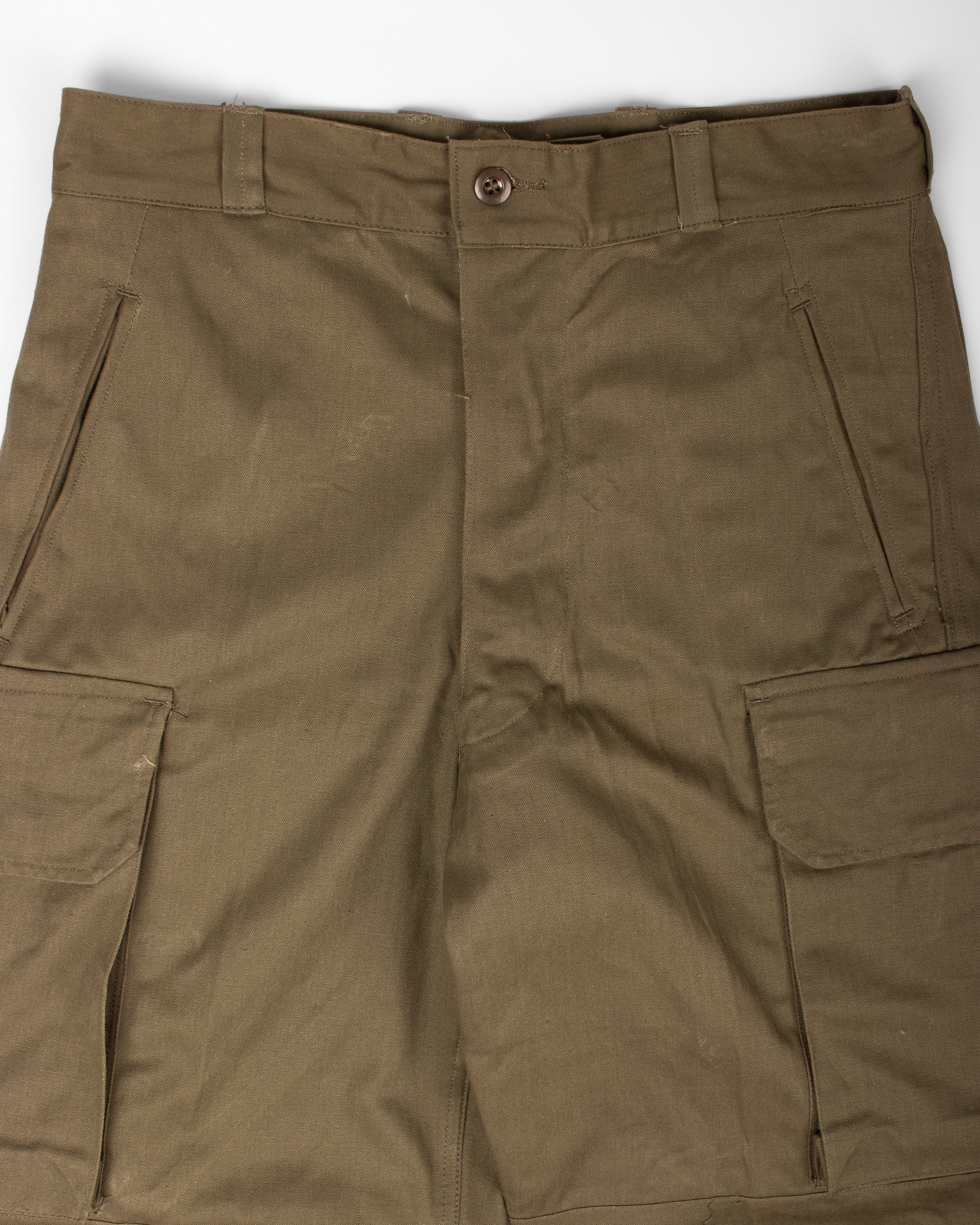 60s FRENCH ARMY M-47 HBT 後期 Shorts 1960s french army M47 cargo pants (W30) – Souvenir Machine