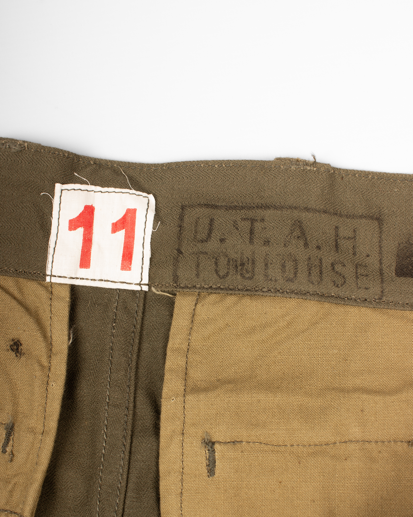 1960s french army M47 cargo pants (W30)