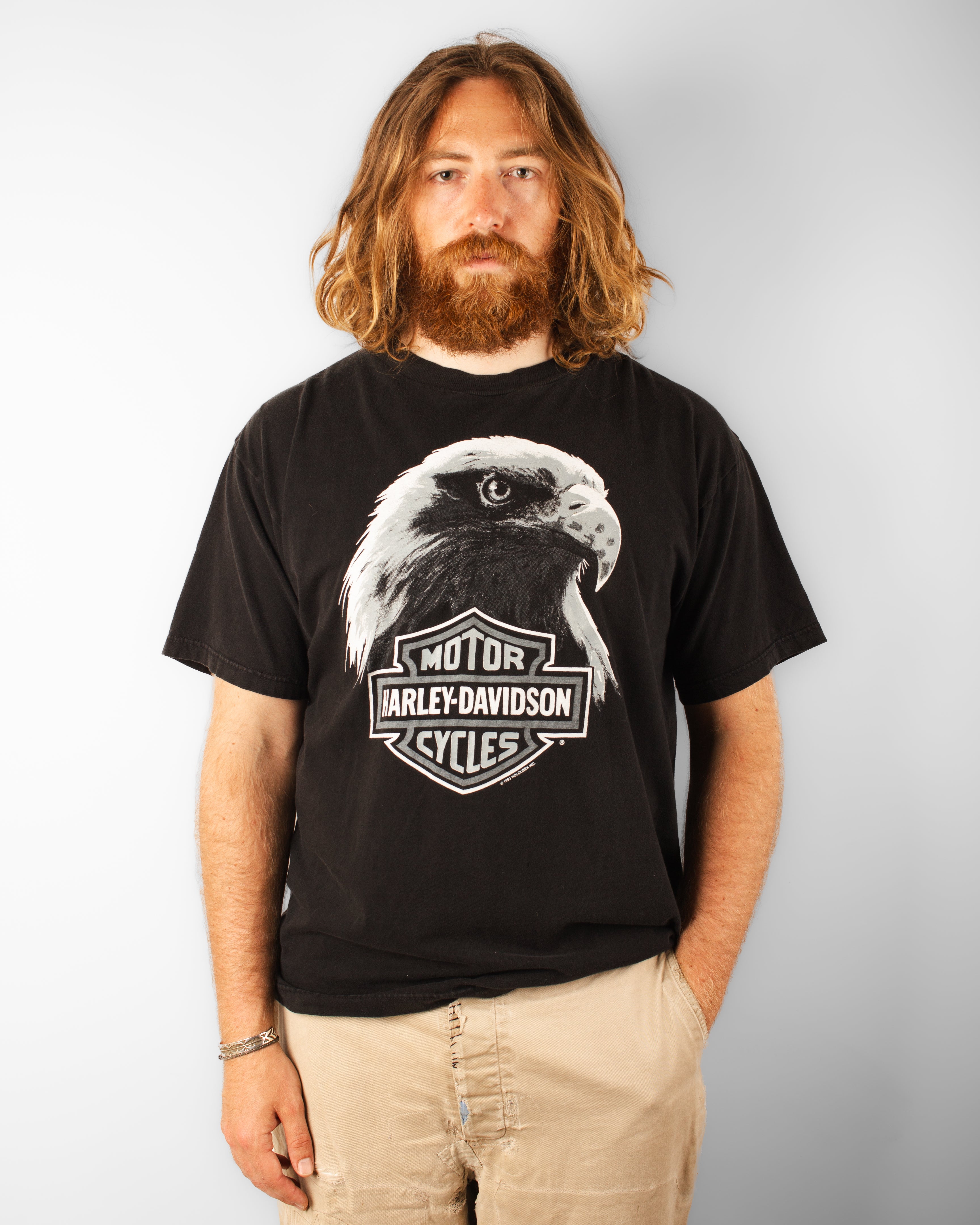 H*T様 USA製　ハーレtシャツHarley-Davidson 1993ヴィン 1993 Harley Davidson tee (XL) – Souvenir Machine