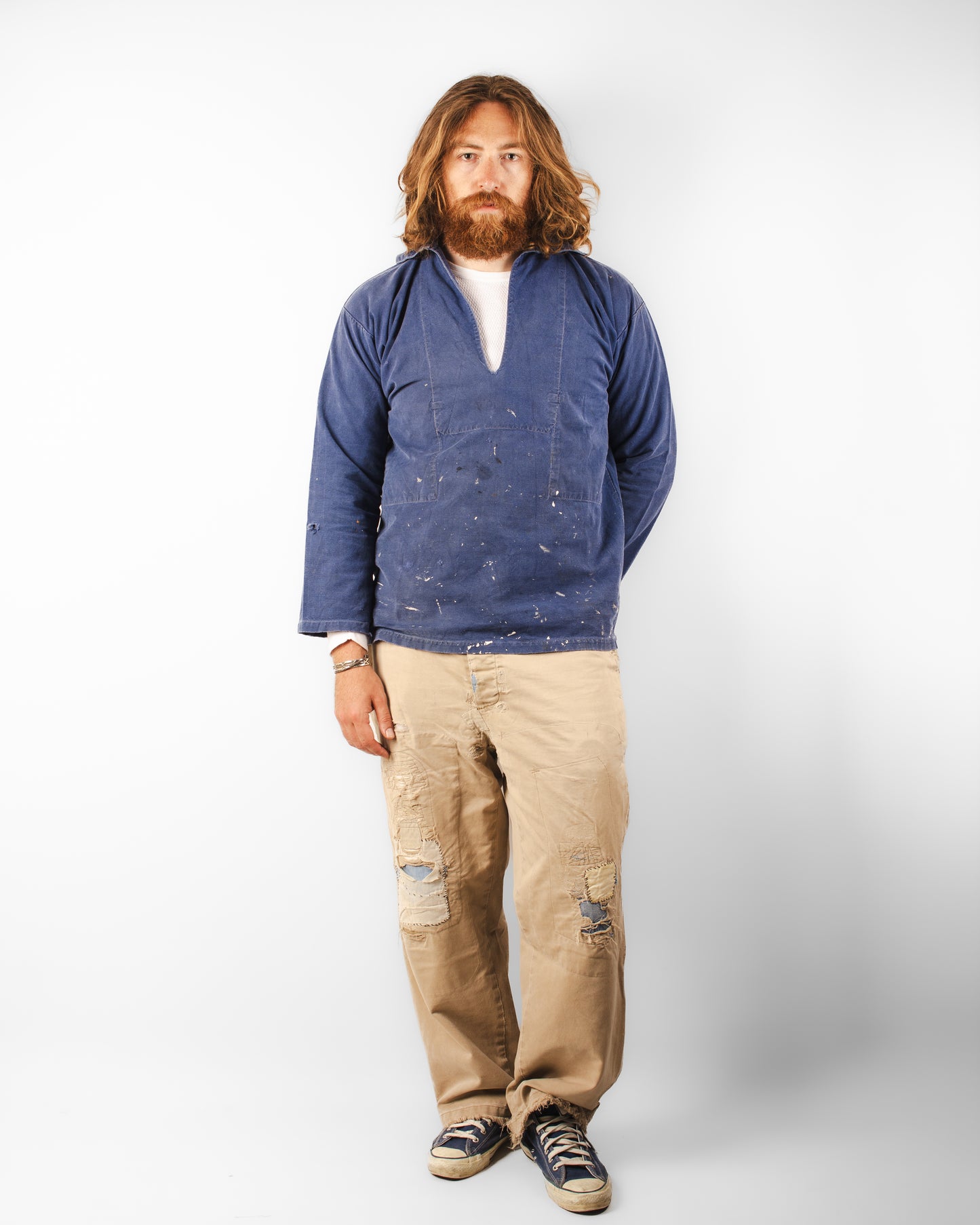 1960s French Fisherman Smock (L)
