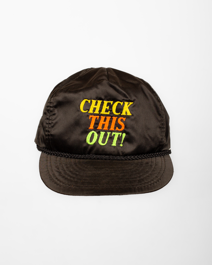 1980s Check This Out hat