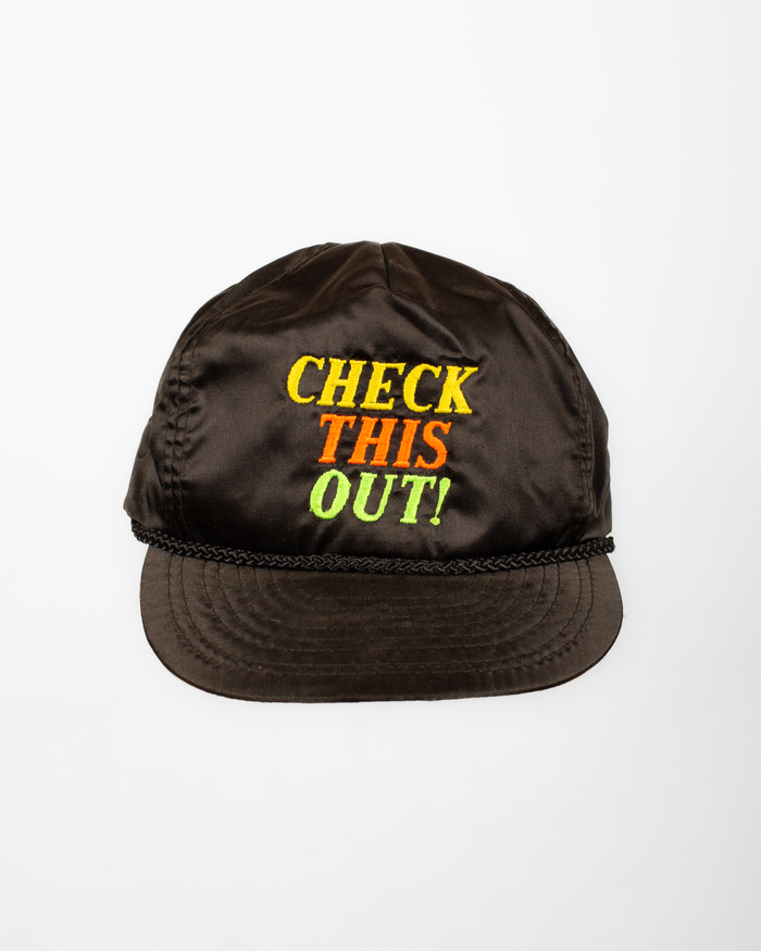 1980s Check This Out hat