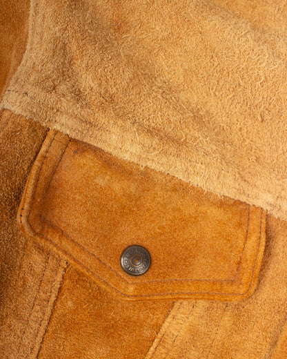 1960s Levi's suede trucker Jacket (M)
