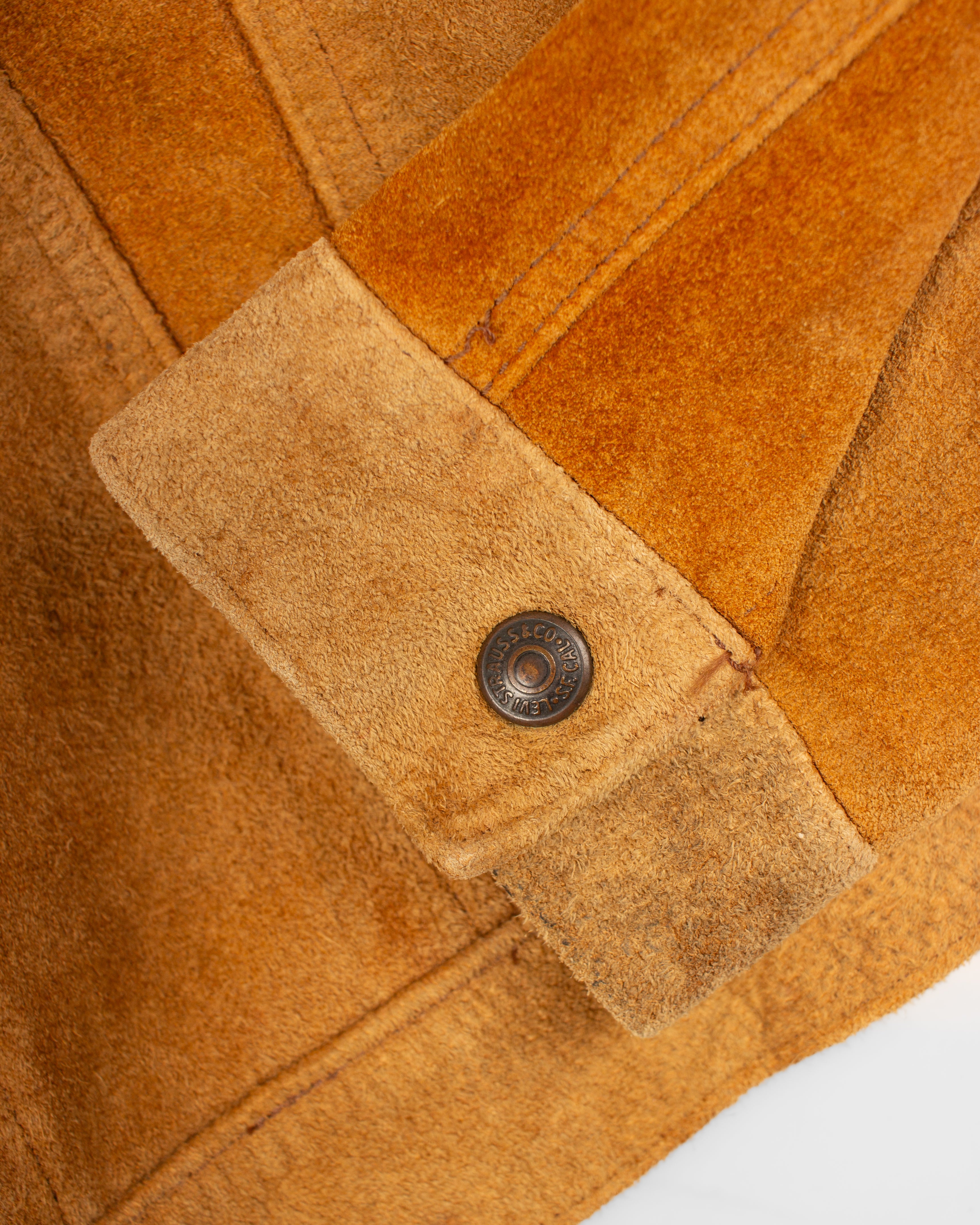 1960s Levi's suede trucker Jacket (M) – Souvenir Machine