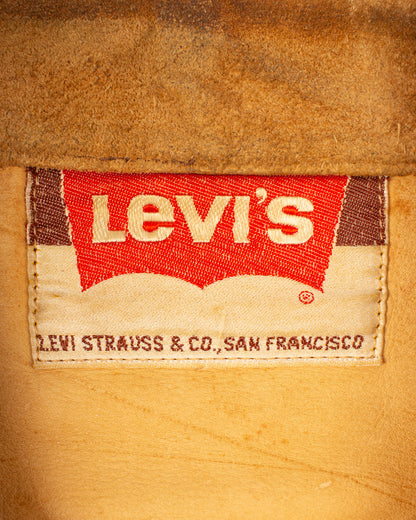 1960s Levi's suede trucker Jacket (M)