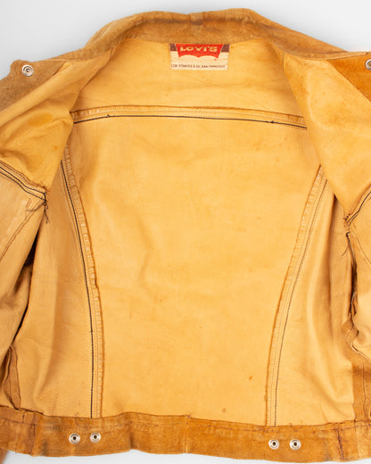 1960s Levi's suede trucker Jacket (M)