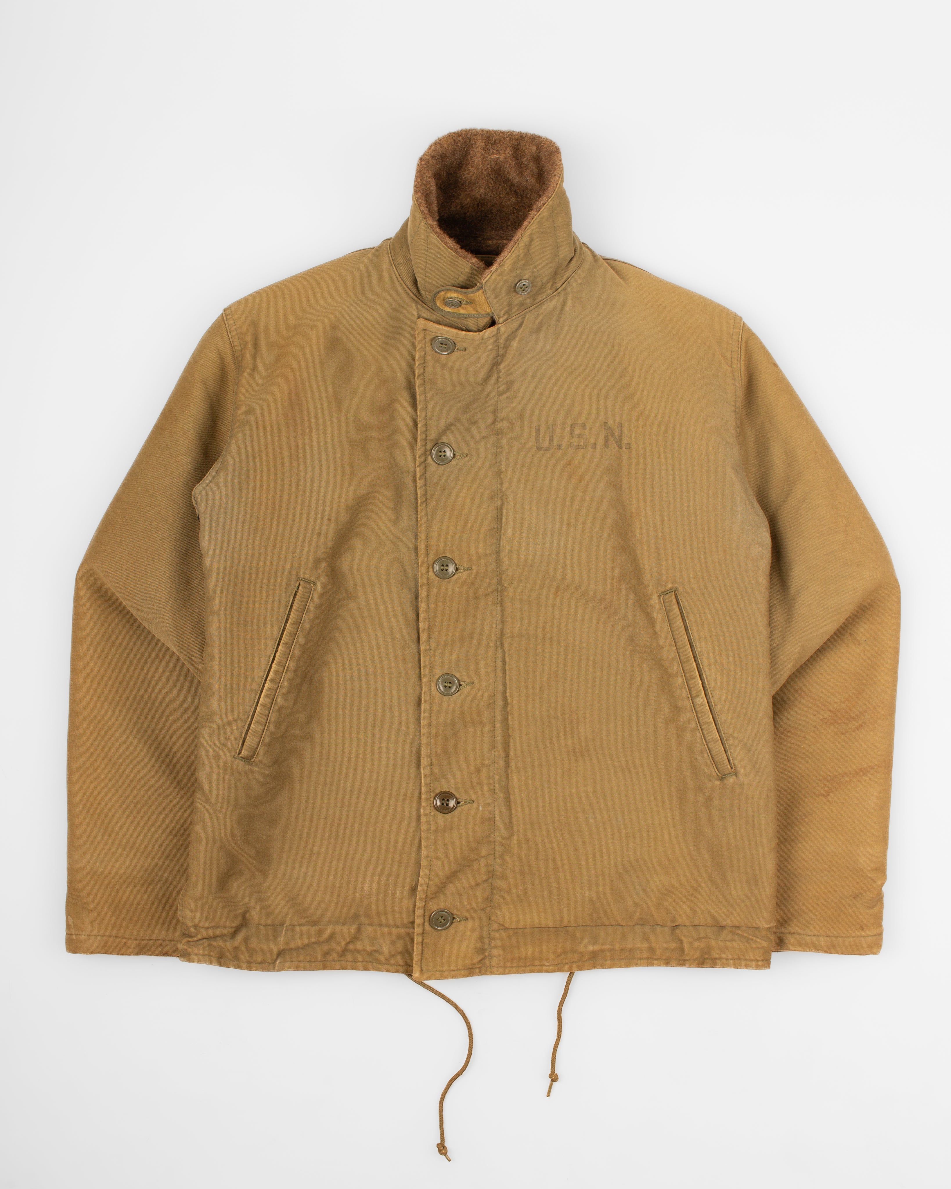 1940s USN N-1 Deck Jacket (M) – Souvenir Machine
