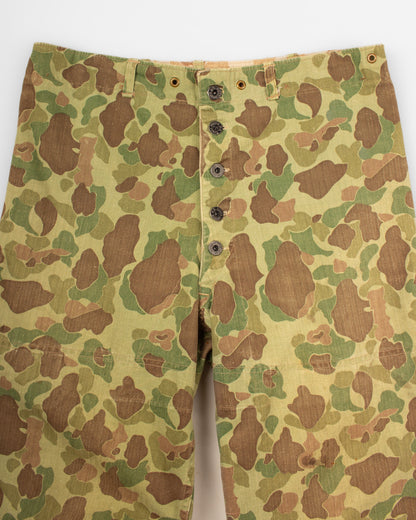 1940s USMC P-44 Frogskin camo pants (W34)
