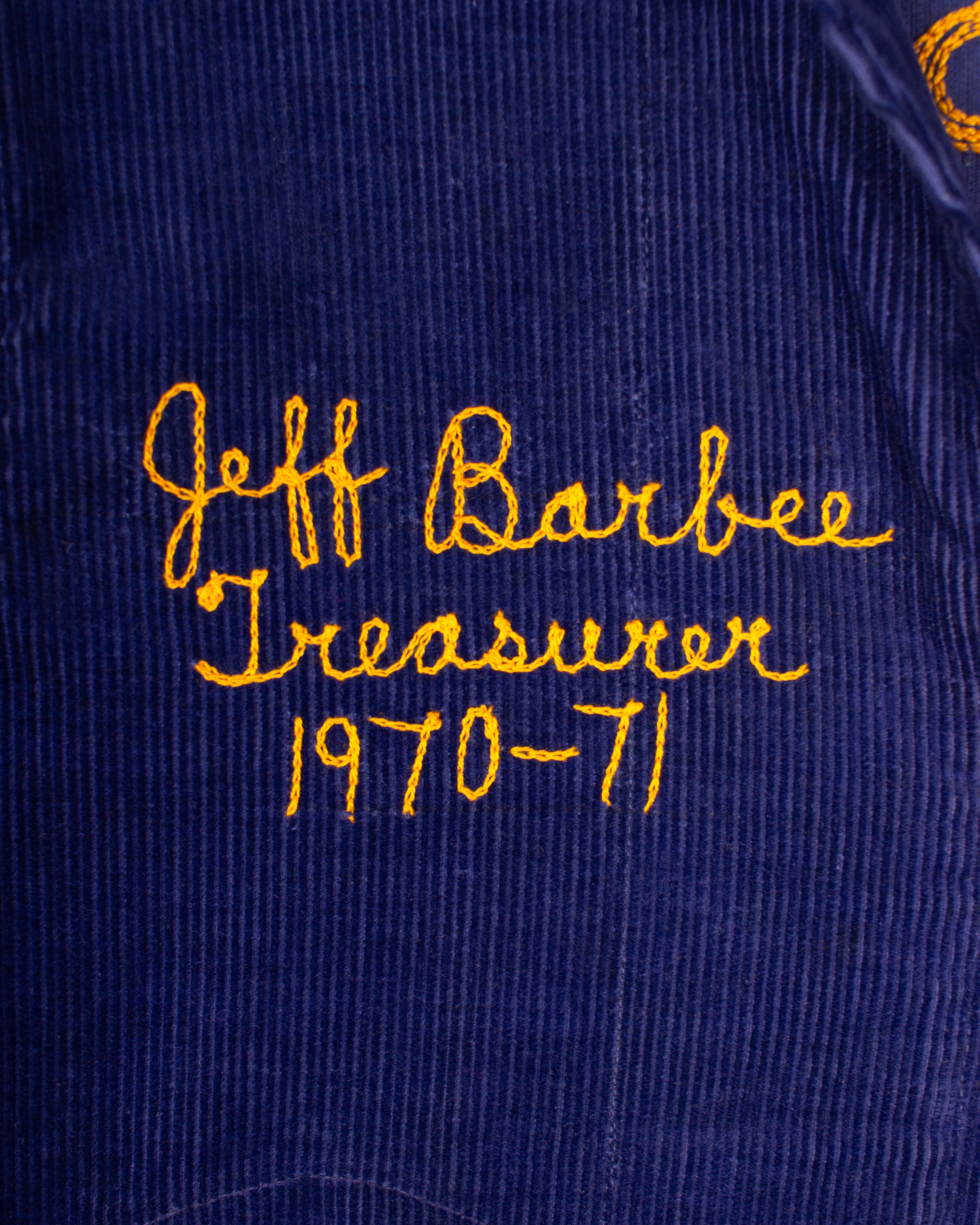 1960s FFA Tennessee Corduroy jacket (S) – Souvenir Machine