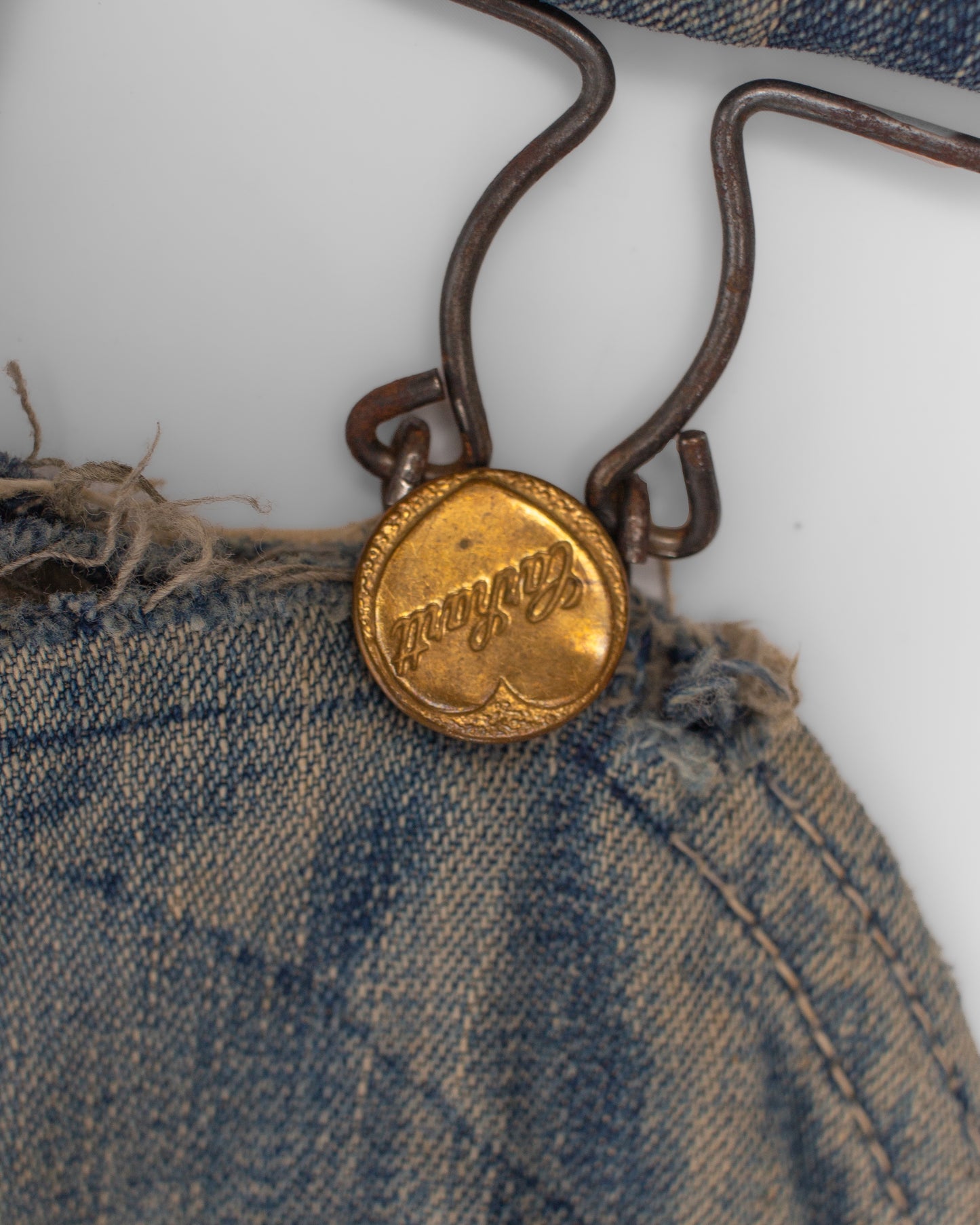 1940s Carhartt denim overalls (M)