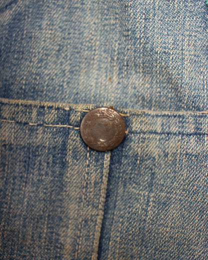1940s Carhartt denim overalls (M)
