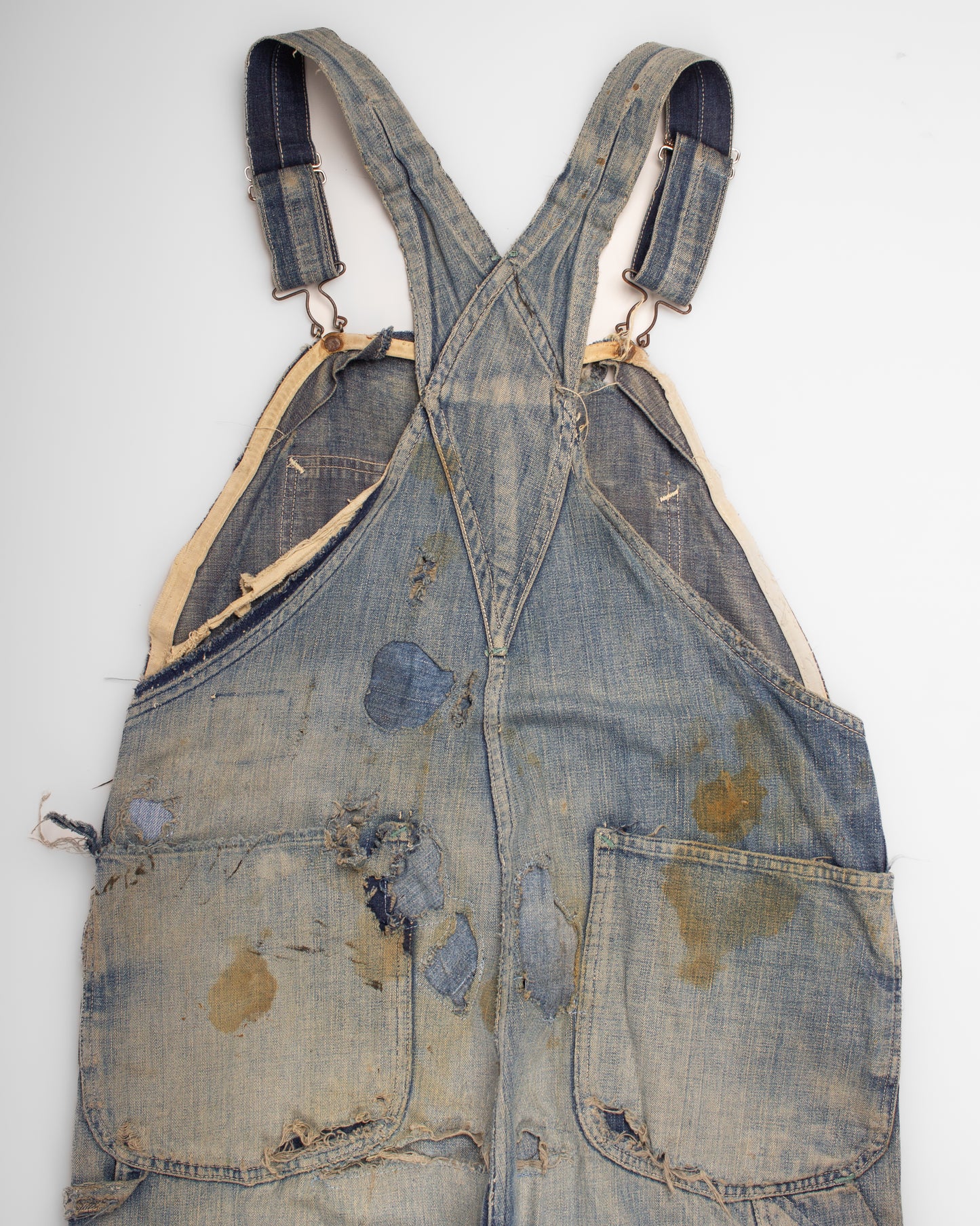 1940s Carhartt denim overalls (M)