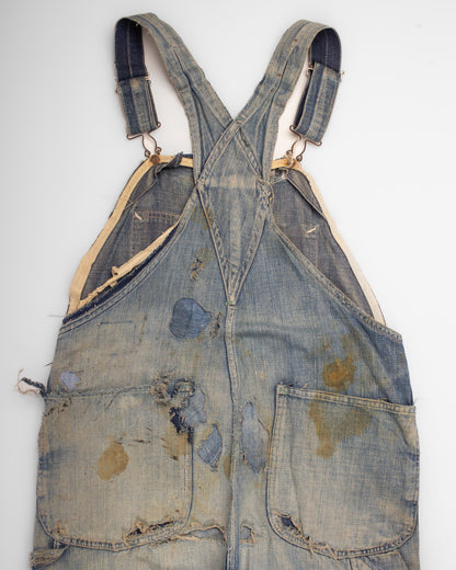 1940s Carhartt denim overalls (M)