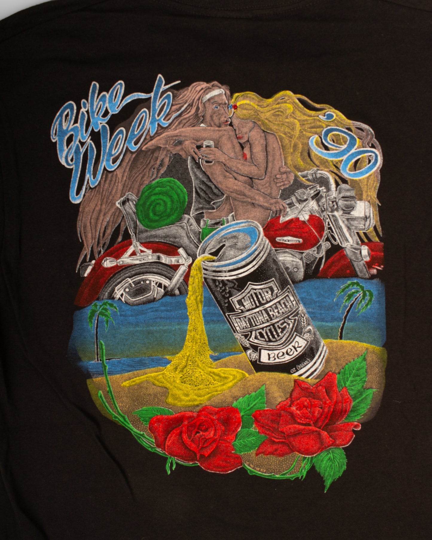 1990s Biker tee Daytona Beach (L)