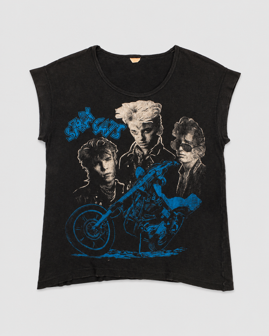 1970s Stray Cats band tee (M)