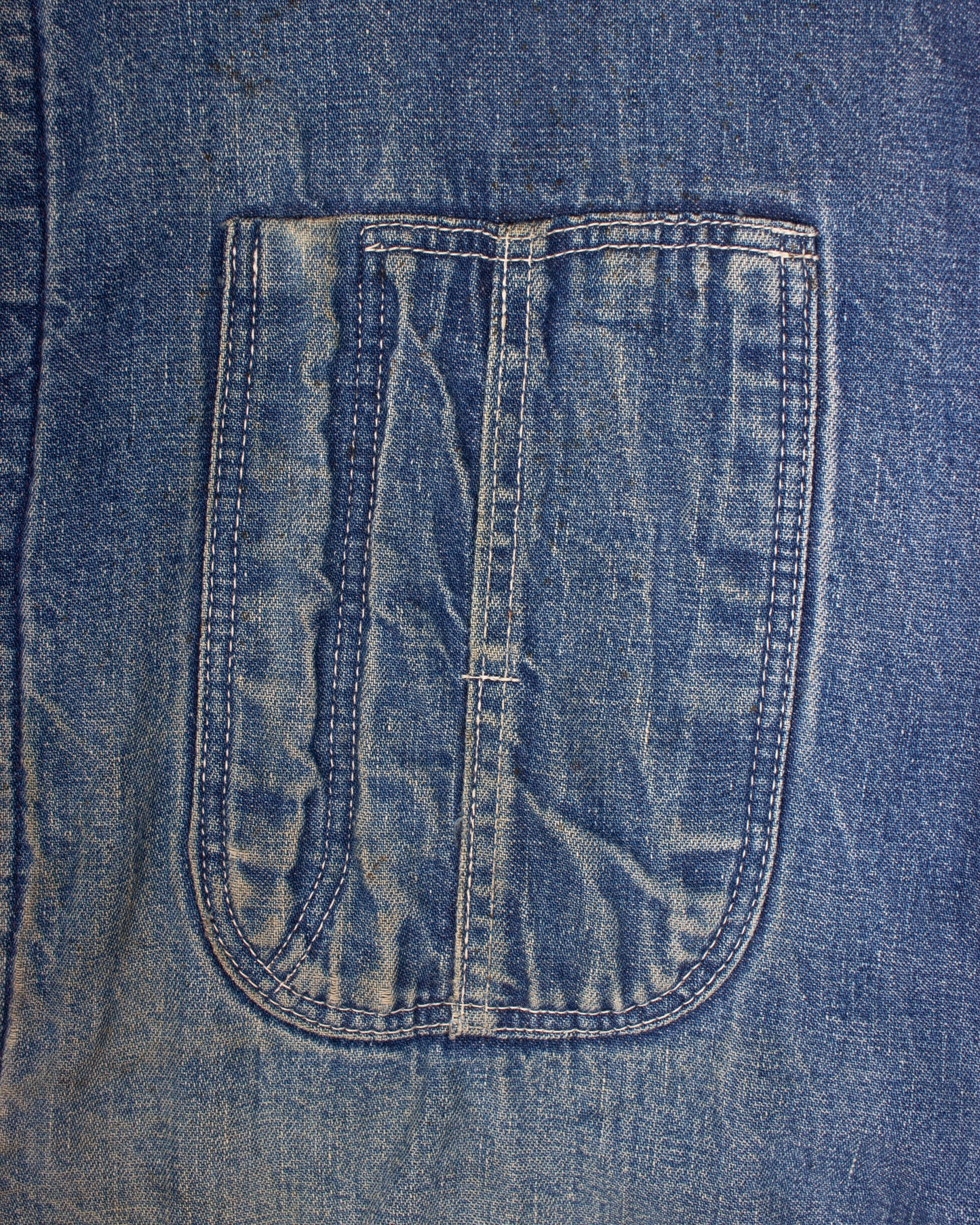 1950s Lined Denim Chore Jacket (L)