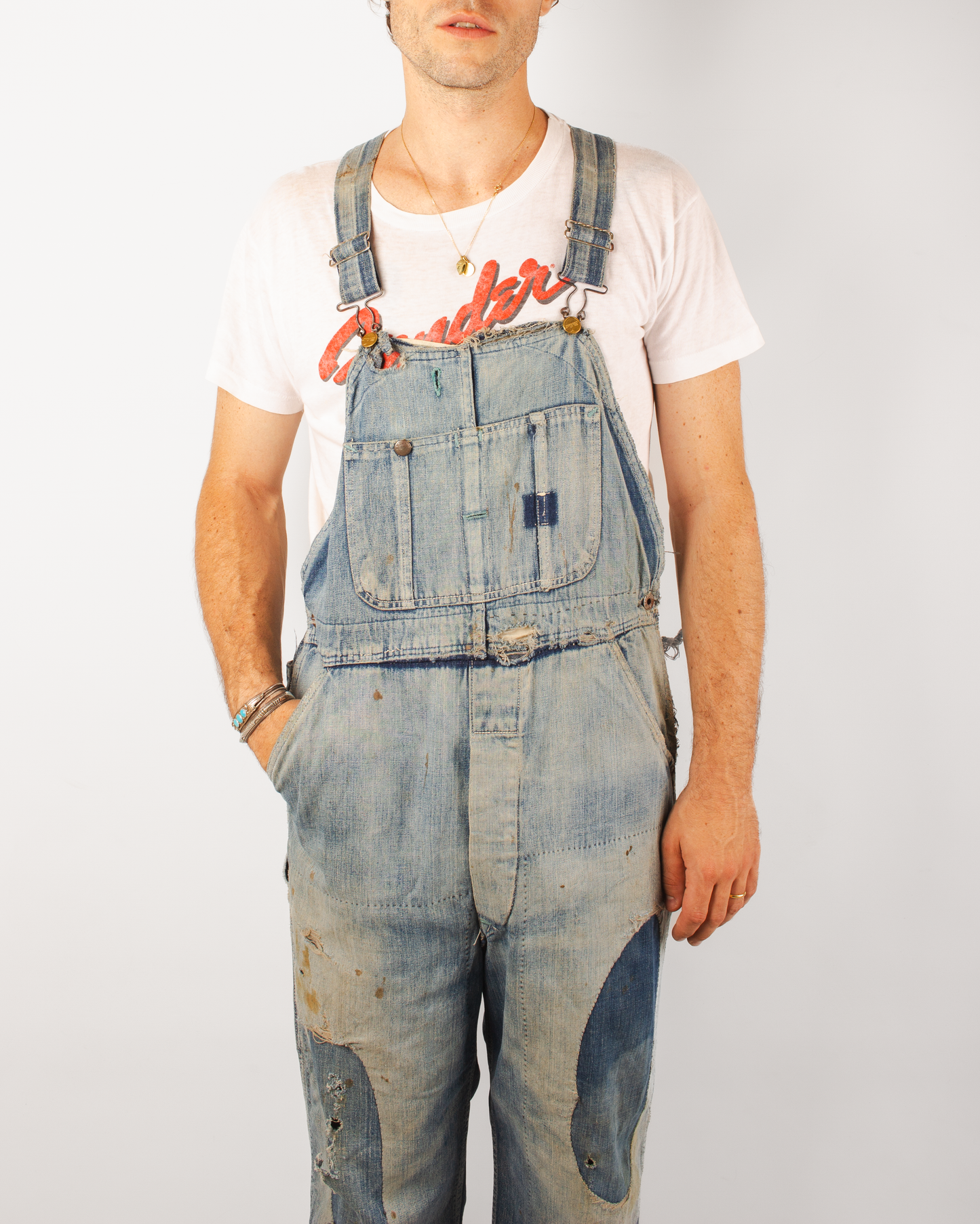1940s Carhartt denim overalls (M)