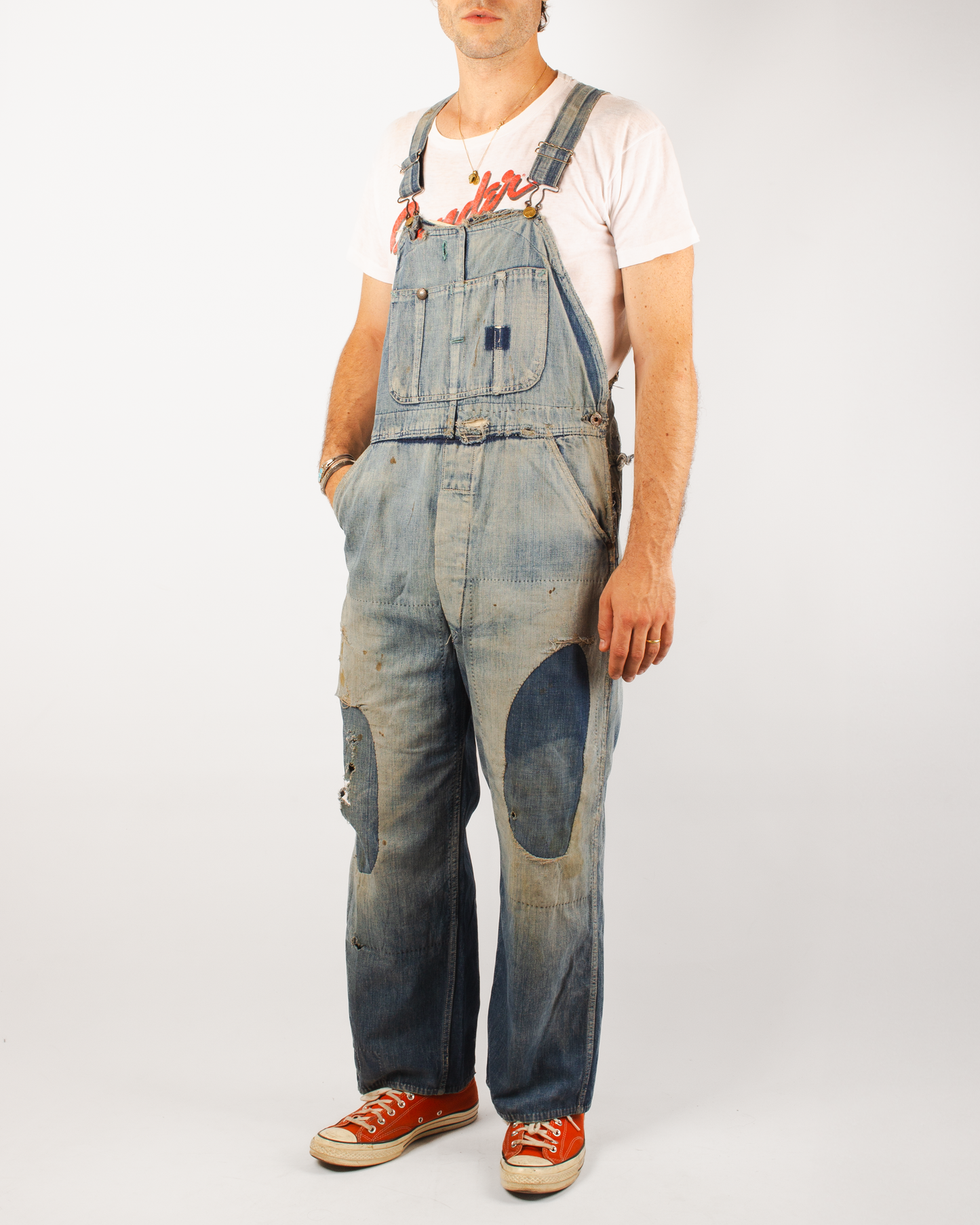 1940s Carhartt denim overalls (M)