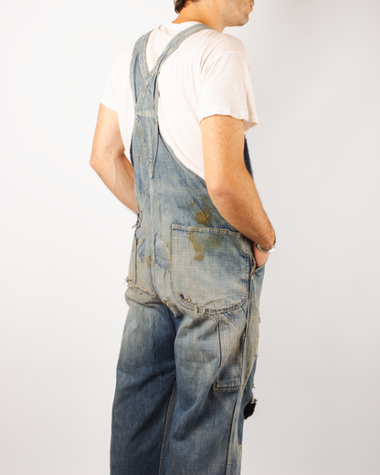 1940s Carhartt denim overalls (M)