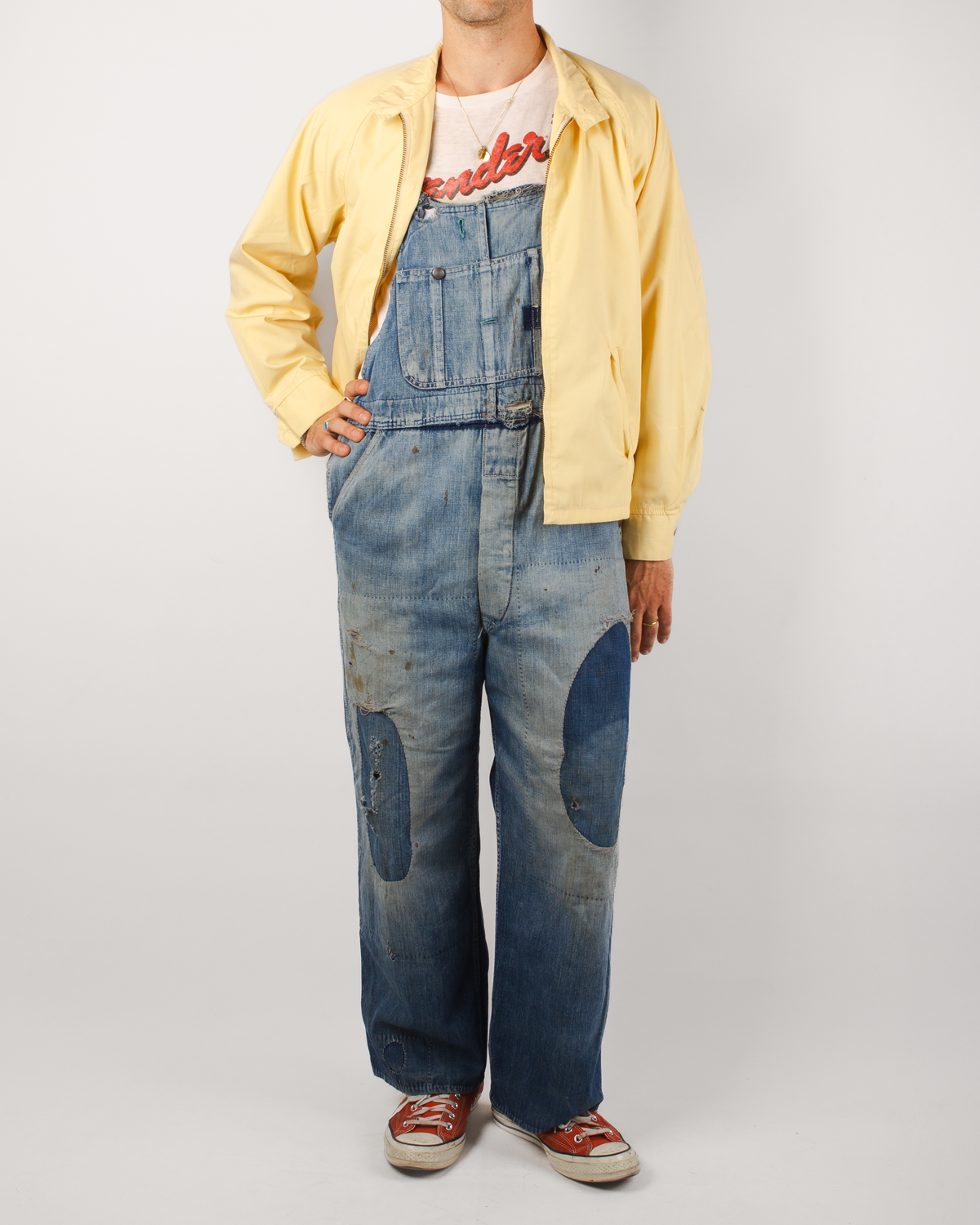 1940s Carhartt denim overalls (M)