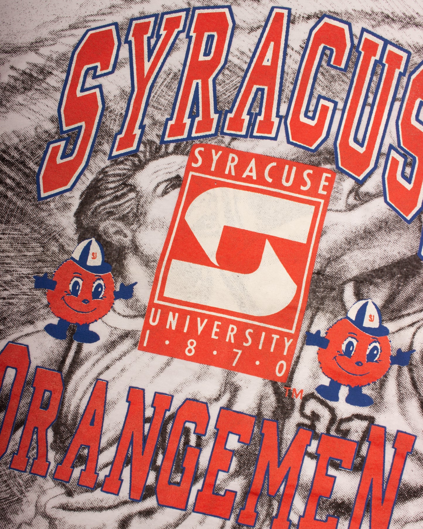 1990s NBA Syracuse University tee (L)