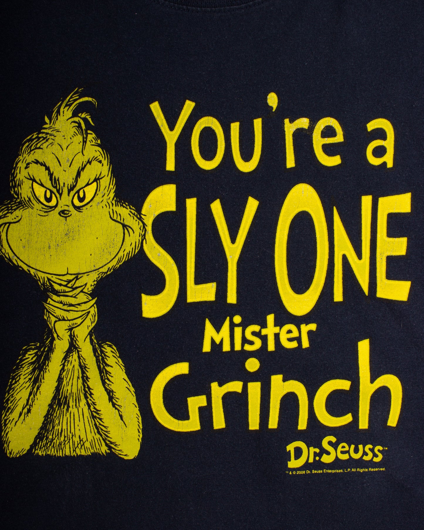 2008 Grinch Dr. Seuss tee (XL)