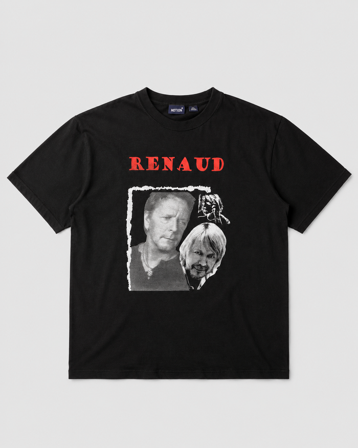 2000s Renaud french singer tee (XL)