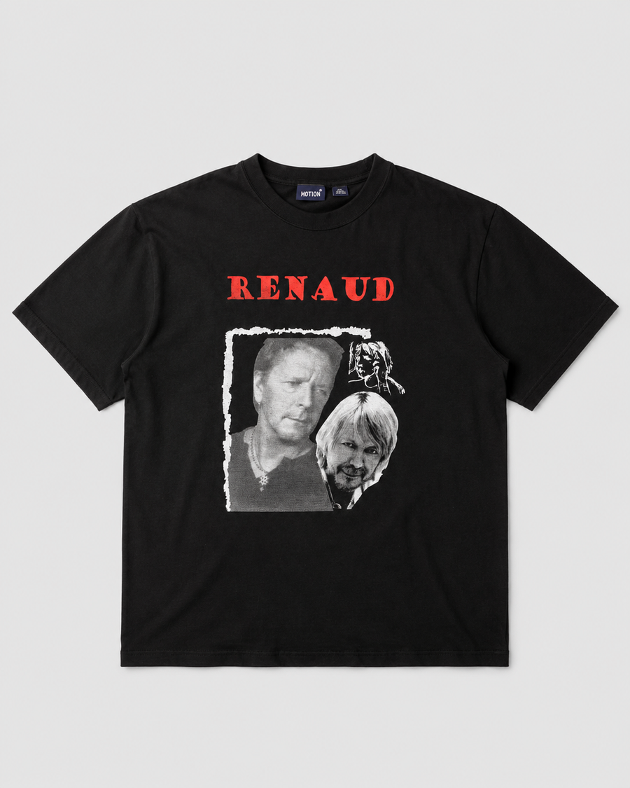 2000s Renaud french singer tee (XL)