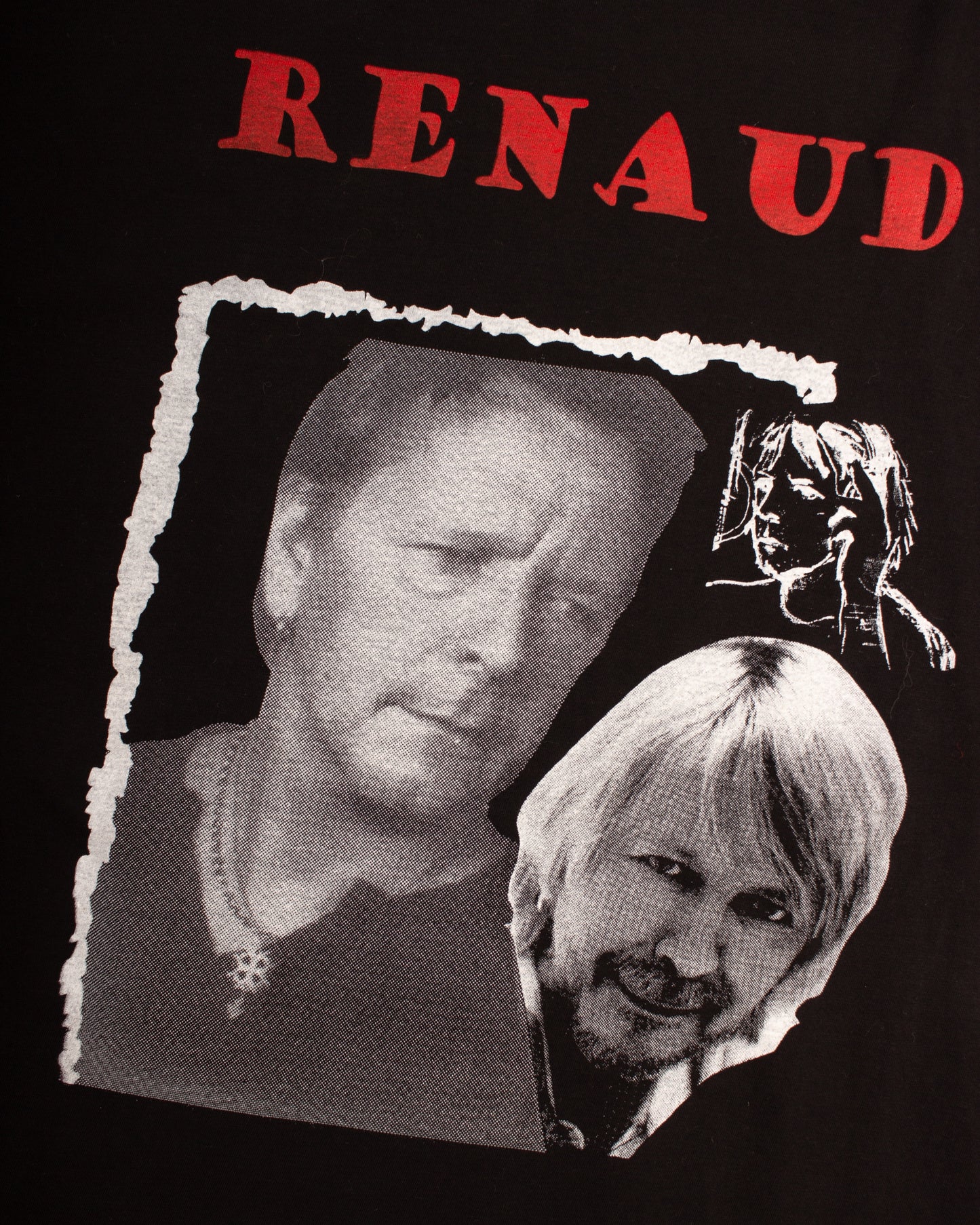 2000s Renaud french singer tee (XL)