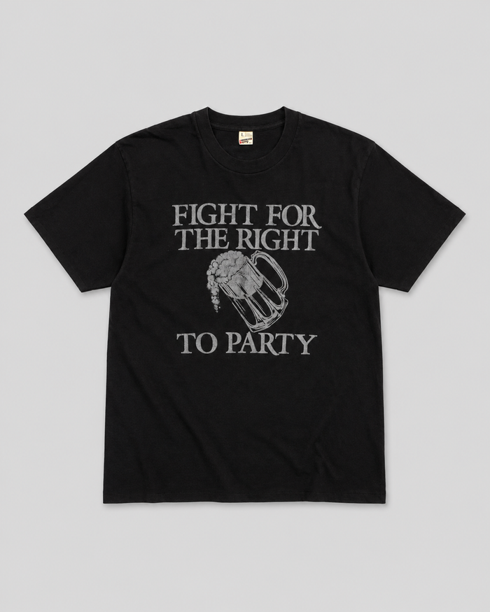 1990s "Fight For The Right" Slogan Tee (M)