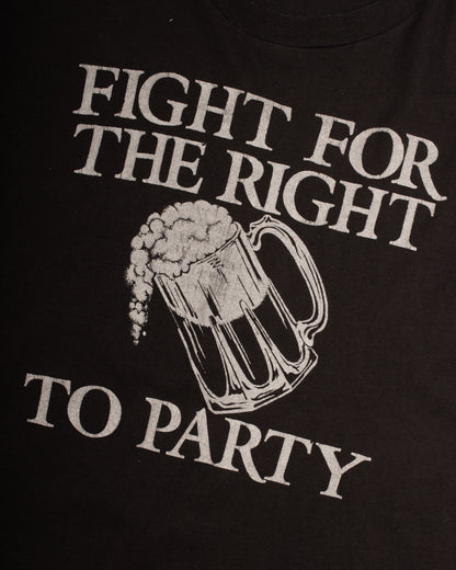 1990s "Fight For The Right" Slogan Tee (M)