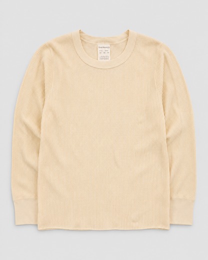 1970s Thermal waffle knit tee (M)