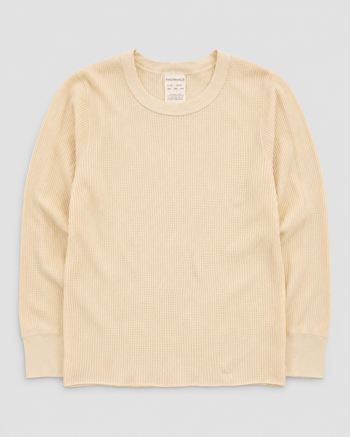 1970s Thermal waffle knit tee (M)