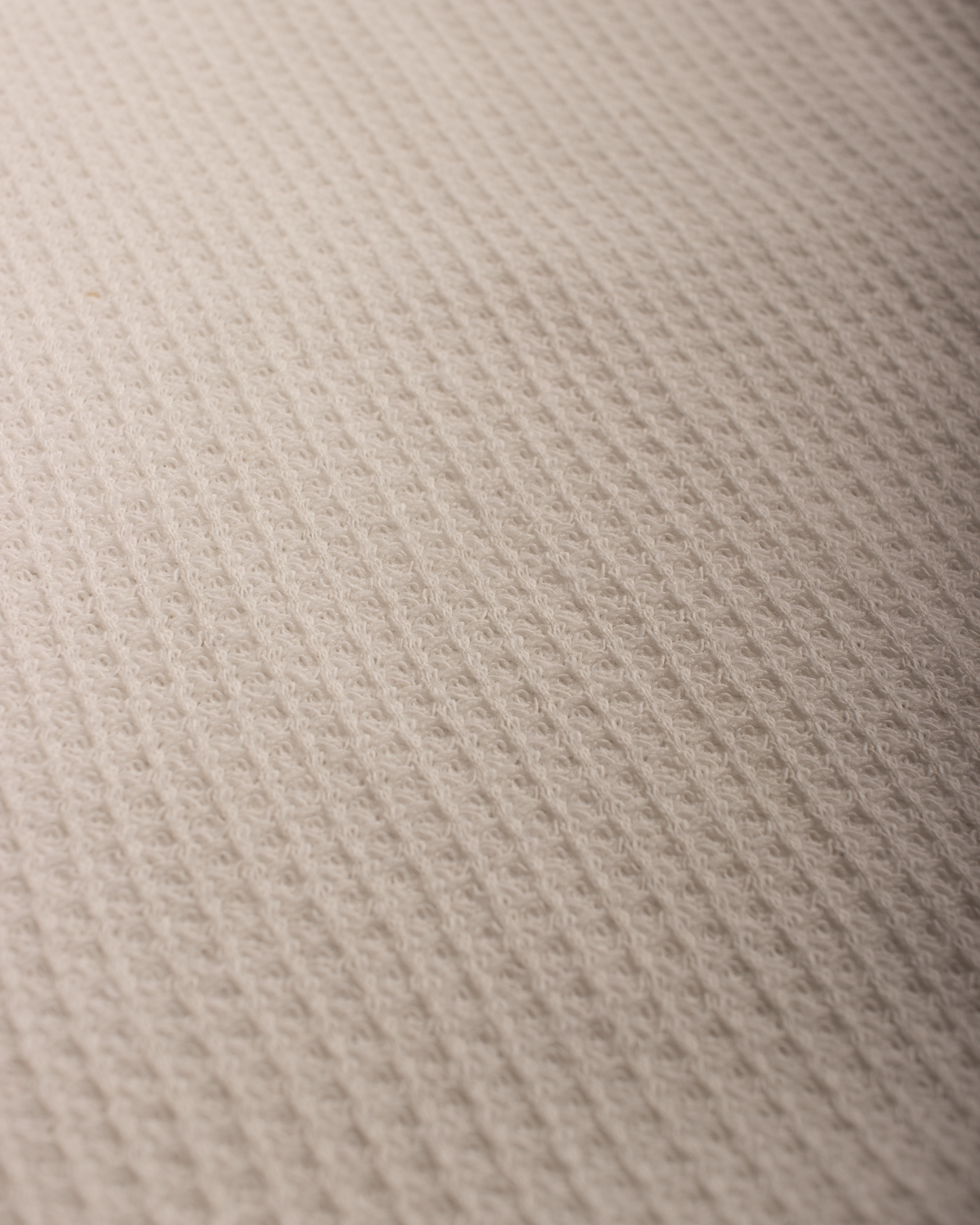 2000s Hanes Thermal waffle knit tee (M)