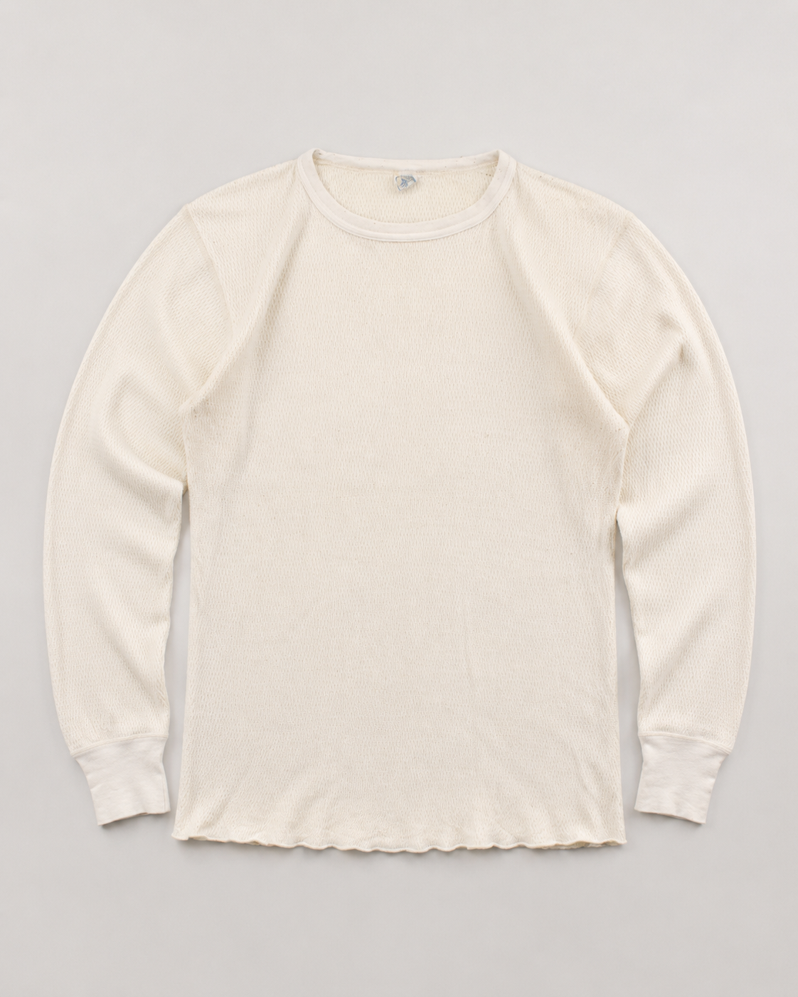 1970s Thermal waffle knit tee (L)