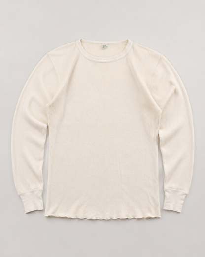 1970s Thermal waffle knit tee (L)
