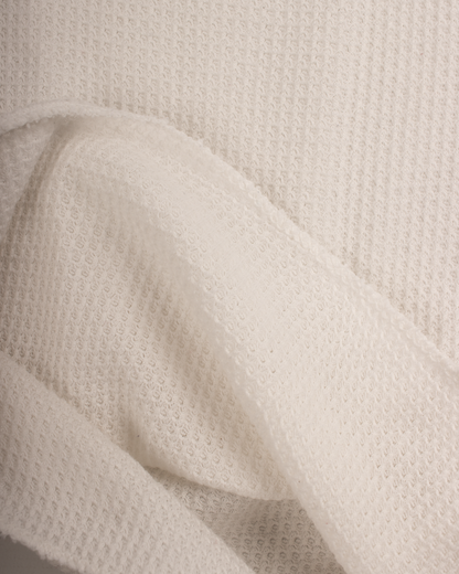 1990s Thermal waffle knit tee (M)