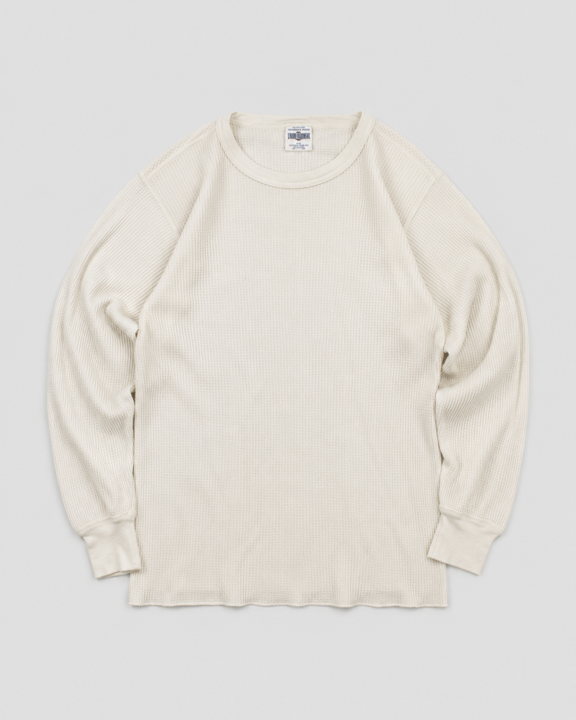 1980s Thermal waffle knit tee (S)