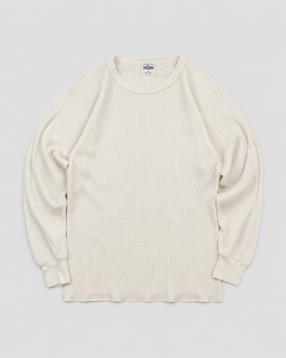 1980s Thermal waffle knit tee (S)